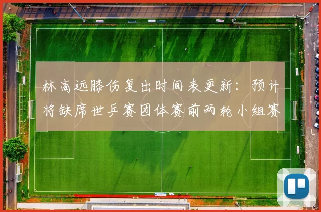 林高远膝伤复出时间表更新：预计将缺席世乒赛团体赛前两轮小组赛